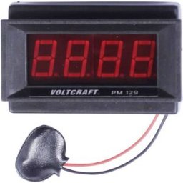 Appareil de mesure numérique à encastrer VOLTCRAFT PM 129 Afficheur numérique à LED 129 ± 199.9 mV