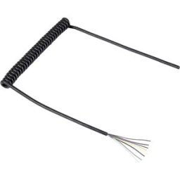 Câble spiralé TRU COMPONENTS 1570979 218 mm / 640 mm 8 x 0.12 mm² noir 1 pc(s)