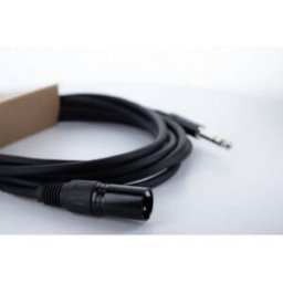 Cordial EM 1,5 MV XLR Câble de liaison [1x XLR mâle 3 pôles - 1x Jack mâle 6,3 mm (stéréo)] 1.50 m noir