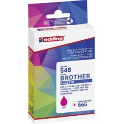 Edding Encre remplace Brother LC-223M compatible magenta EDD-548 18-548-01