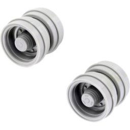 Veroma 1:16 Remorque surbaissée Jantes plastique gris 2 pc(s)