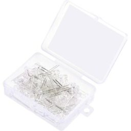 TRU COMPONENTS LED blanc pur rond 5 mm 19000 mcd 30 ° 20 mA 2.7 V, 3.4 V