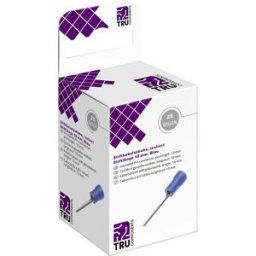TRU COMPONENTS T2010C360 Cosse à embout 1.5 mm² 2.5 mm² partiellement isolé bleu 25 pc(s)