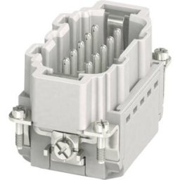 Phoenix Contact 1407730 Insert mâle HC-B 10 + PE borne à enficher 1 pc(s) Piece