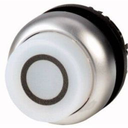 Eaton 216979 M22-DLH-W-X0 Bouton-poussoir lumineux à rappel collerette plastique 1 pc(s)