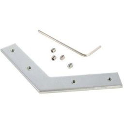 Deko Light 987026 Nutenstein / Eckverbinder 120° Connecteur dangle métal (l x H) 12 mm x 2 mm 1 pc(s)