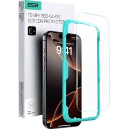 ESR Tempered-Glass Verre de protection décran Apple iPhone 16 Pro Max 1 pc(s) anti-traces de doigts, résistant aux éraflures 1D76000401