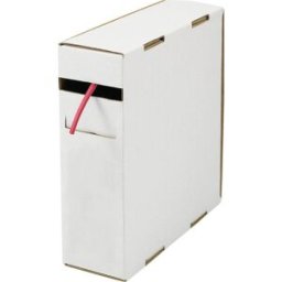 TRU COMPONENTS 1564457 Gaine thermorétractable sans colle rouge 2 mm 1 mm Taux de retreint:2:1 15 m