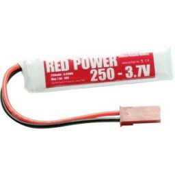 Red Power Pack de batterie (LiPo) 3.7 V 250 mAh Softcase JST