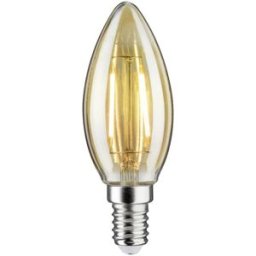 Paulmann 28524 LED E14 forme de flamme 2 W = 16.2 W or (Ø x H) 35 mm x 97 mm 1 pc(s)