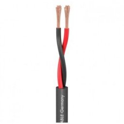 Sommer Cable 415-0051FC Câble haut-parleur 2 x 1.5 mm² noir Marchandise vendue au mètre