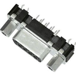 Embase SUB-D femelle 9 pôles Harting 09661556511 180 ° à souder 1 pc(s)