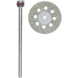 Proxxon Micromot Disque diamanté avec trous de refroidissement Proxxon Ø 20mm