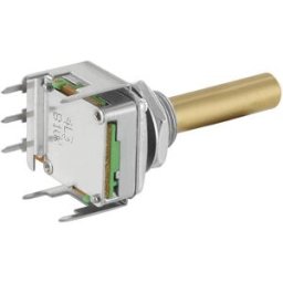 Alpha RD1601F40F430RB500KM RD1601F40F430RB500KM Potentiomètre rotatif mono 0.2 W 500 kΩ 1 pc(s)