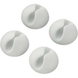 Support de câble Plage de Ø du faisceau: 9 mm (max) TRU COMPONENTS SWC-10WT/4P 542241 blanc 4 pc(s)