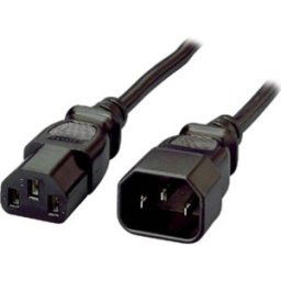 Câble de raccordement Equip alimentation 1.8 m noir