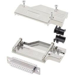 encitech DCMR25-FK-DBS-W-K 6355-8065-13 Kit embase SUB-D femelle 90 ° Nombre de pôles: 25 fût à souder 1 pc(s)