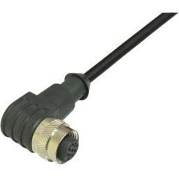 BKL Electronic 2702009 Câble de raccordement M12 femelle, coudé 2 m Nombre de pôles: 3 1 pc(s)