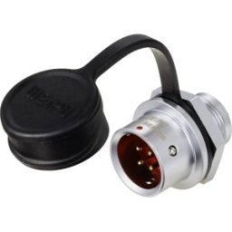 circulaire mâle, droit Ø 12 4 pôles 200 V/AC 5 A IP67 Push-Pull Weipu SF1212/P4