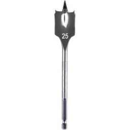 Mèche à bois plate Heller Tools 23377 4 8 mm Longueur totale 400 mm 1/4 (6,3 mm) 1 pc(s)