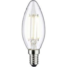 Paulmann 29203 LED CEE A (A - G) E14 forme de flamme 4 W blanc neutre (Ø x H) 35 mm x 101 mm 1 pc(s)