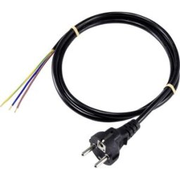 Sygonix SY-5178372 alimentation Câble de raccordement noir 5 m