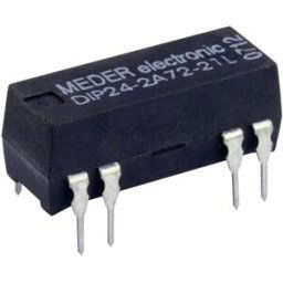 Relais Reed DIP-8 StandexMeder Electronics DIP05-2A72-21L 3205200021 2 NO (T) 5 V/DC 0.5 A 10 W 1 pc(s)