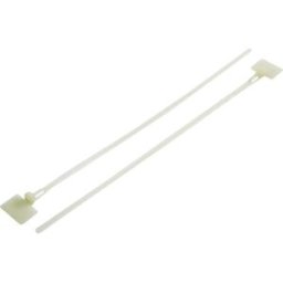 Serre-câble 101 mm x 3.60 mm transparent TRU COMPONENTS TC-MHVC100203 1592847 crantage intérieur 100 pc(s)