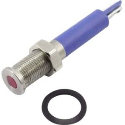 TRU COMPONENTS 1605955 Voyant de signalisation LED rouge 12 V DC/AC 80 mcd