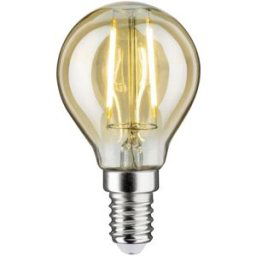 Paulmann 28712 LED CEE F (A - G) E14 forme de goutte 4.7 W = 37 W or (Ø x H) 45 mm x 78 mm 1 pc(s)