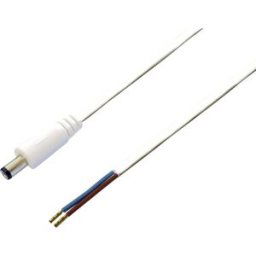 Câble de raccordement basse tension BKL Electronic 072090 DC mâle - extrémité(s) ouverte(s) 5.5 mm 2.1 mm 2.00 m 1 pc(s)