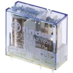 Finder 40.61.7.012.1320 Relais pour circuits imprimés 12 V/DC 16 A 1 NO (T) 1 pc(s)