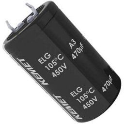 Kemet Condensateur électrolytique 10 mm 470 µF 400 V 20 % (Ø x H) 30 mm x 50 mm 1 pc(s)