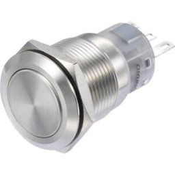 TRU COMPONENTS LAS1-AGQ-11Z/S Interrupteur à pression 250 V/AC 3 A 1 x On/On à accrochage IP65 1 pc(s)