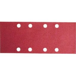 Papier abrasif pour ponceuse vibrante perforé Bosch Accessories 2608605296 Grain 80 (L x l) 230 mm x 93 mm 10 pc(s)
