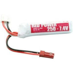 Red Power Pack de batterie (LiPo) 7.4 V 250 mAh Softcase JST