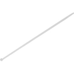 TRU COMPONENTS 1578087 Serre-câble 450 mm 7.80 mm blanc stabilisé à la chaleur 100 pc(s)