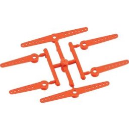 DU-BRO 986 Servo arm XL Levier de servo Adapté pour (avion modèle réduit): E-Flite S60, E-Flite DS75H, Spektrum DSP60 6 pc(s)