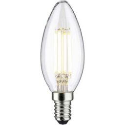 Paulmann 29201 LED CEE A (A - G) E14 forme de flamme 4 W blanc chaud (Ø x H) 35 mm x 101 mm 1 pc(s)