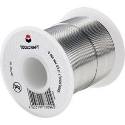 Étain à souder sans plomb TOOLCRAFT TO-6481263 bobine Sn99,3Cu0,7 ROL1 100 g 1 mm