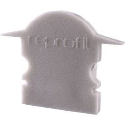 Deko Light 980061 Endkappe L-ET-02-10 Set 2 Stk, Grau Capuchon dextrémité pour profilé plastique (L x l x H) 25 x 6 x 19 mm 1 pc(s)