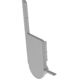 Deko Light 979711 Endkappe R-EL-03-10 Set 2 Stk, Grau Capuchon dextrémité pour profilé plastique (L x l) 54 mm x 27.6 mm 1 pc(s)