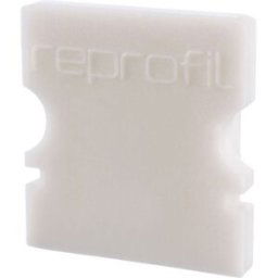 Deko Light 978040 Endkappe P-AU-02-08 Set 2 Stk, Weiß Capuchon dextrémité pour profilé plastique (L x l x H) 14 x 6 x 15 mm 1 pc(s)