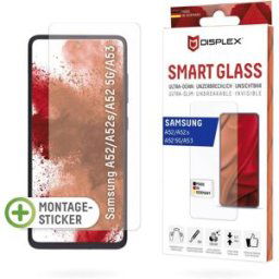 DISPLEX Smart Glass Verre de protection décran Samsung Galaxy A52, Galaxy A52 5G, Galaxy A52s 5G, Galaxy A53 5G 1 pc(s) anti-traces de doigts, résistant aux
