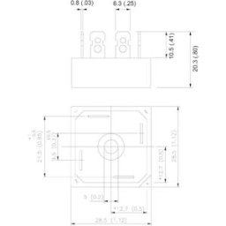Vishay 36MB120A Pont redresseur D-34 1200 V 35 A Monophasé