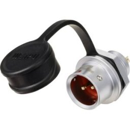 circulaire mâle, droit Ø 12 2 pôles 250 V/AC 13 A IP67 Push-Pull Weipu SF1212/P2