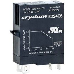 Crydom Relais à semi-conducteurs ED24D5R 5 A Tension de contact (max.): 280 V/AC à commutation instantanée 1 pc(s)