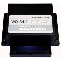 TAMS Elektronik 43-02358-01-C Boîtier accessoire pour décodeur daiguillage WD-34.2