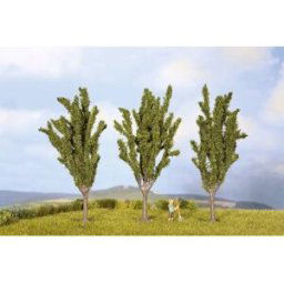 Assortiment darbres peuplier NOCH 25525 55 à 55 mm vert 3 pc(s)