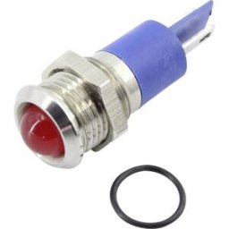 TRU COMPONENTS 1605977 Voyant de signalisation LED rouge 24 V DC/AC 80 mcd